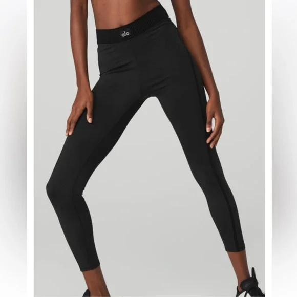 Alo Airlift Line Up Leggings S NEW - Picture 2 of 10
